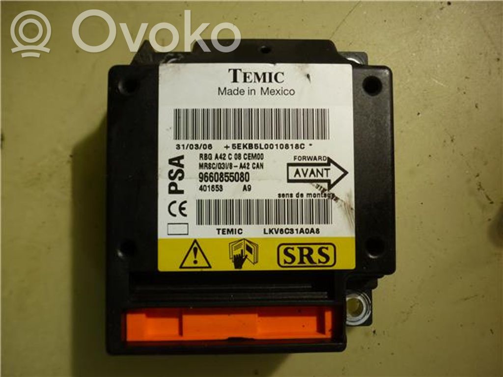 Citroen C3 Airbag control unit/module 