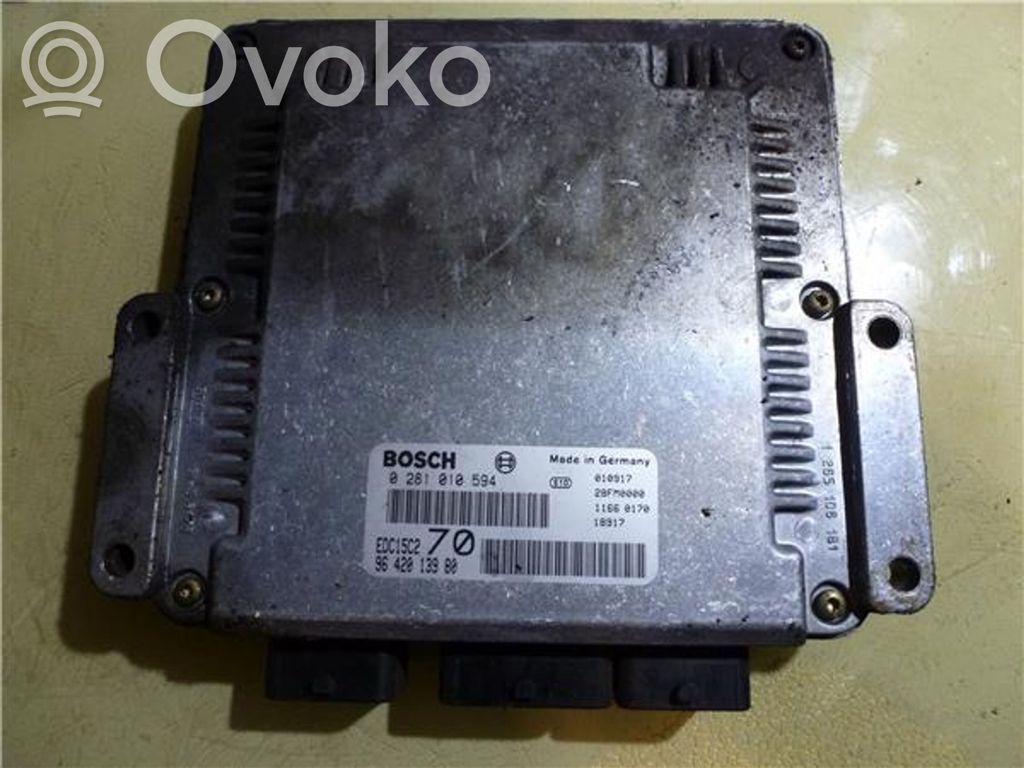 Peugeot 206 Engine control unit/module ECU 