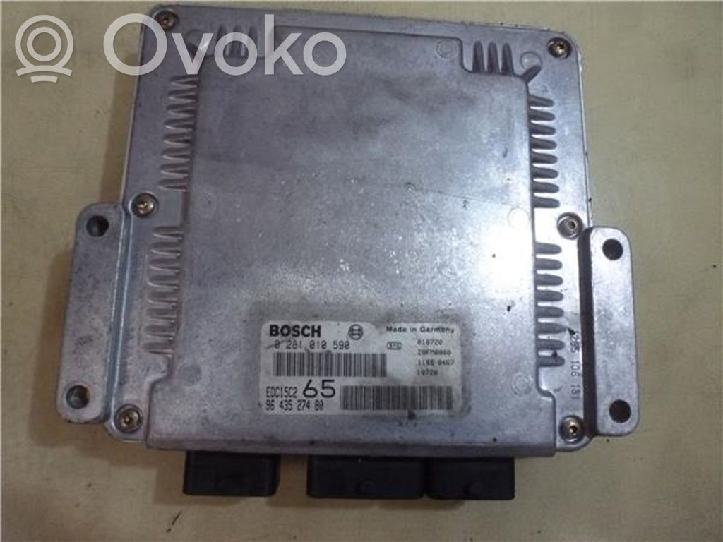 Engine control unit/module ECU   281010590,9643527480