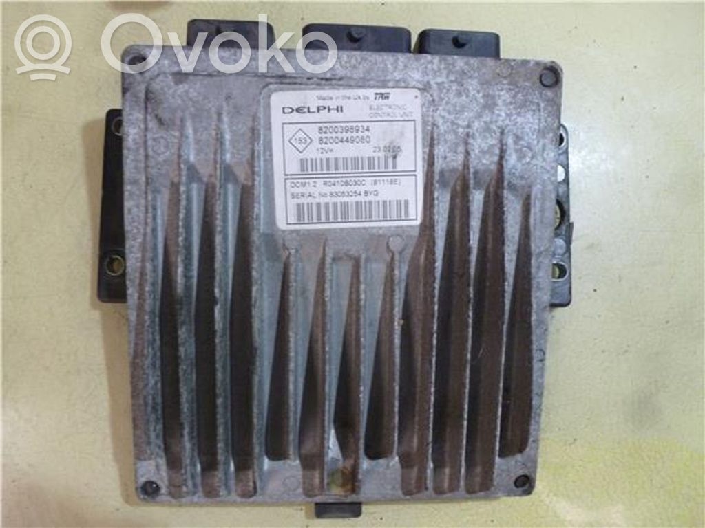 Engine control unit/module ECU   8200398934