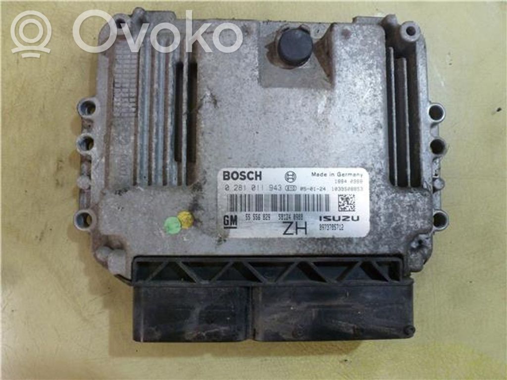 Opel Astra H Engine control unit/module ECU 