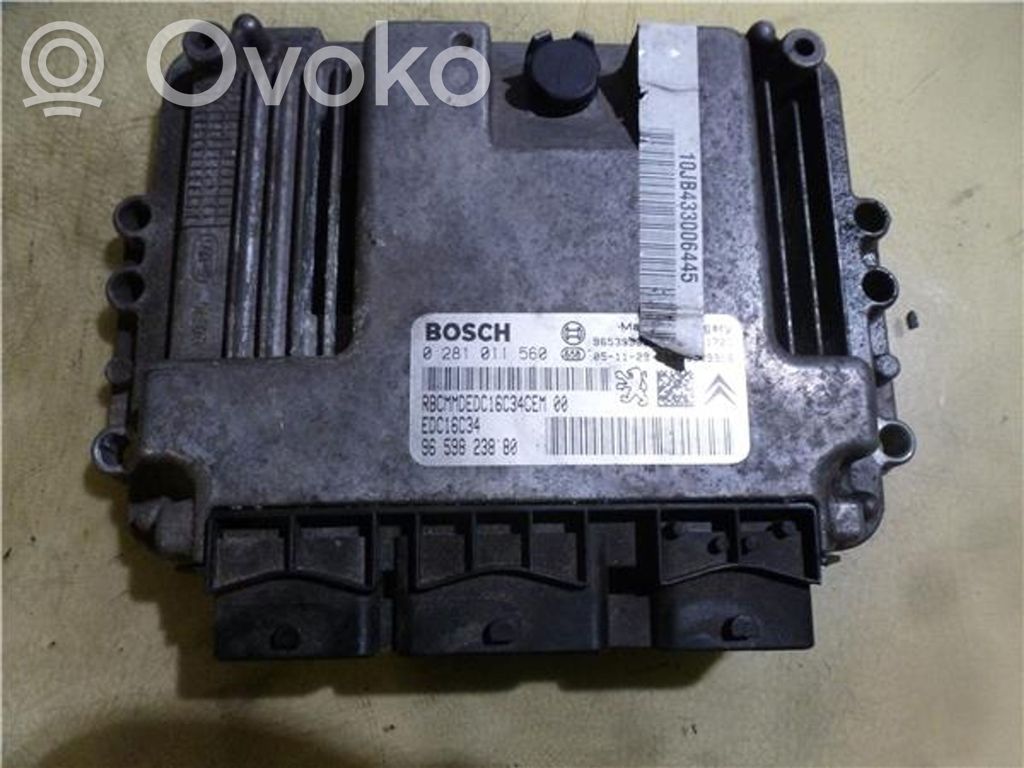 Peugeot 206 CC Unitate control motor/modul ECU 