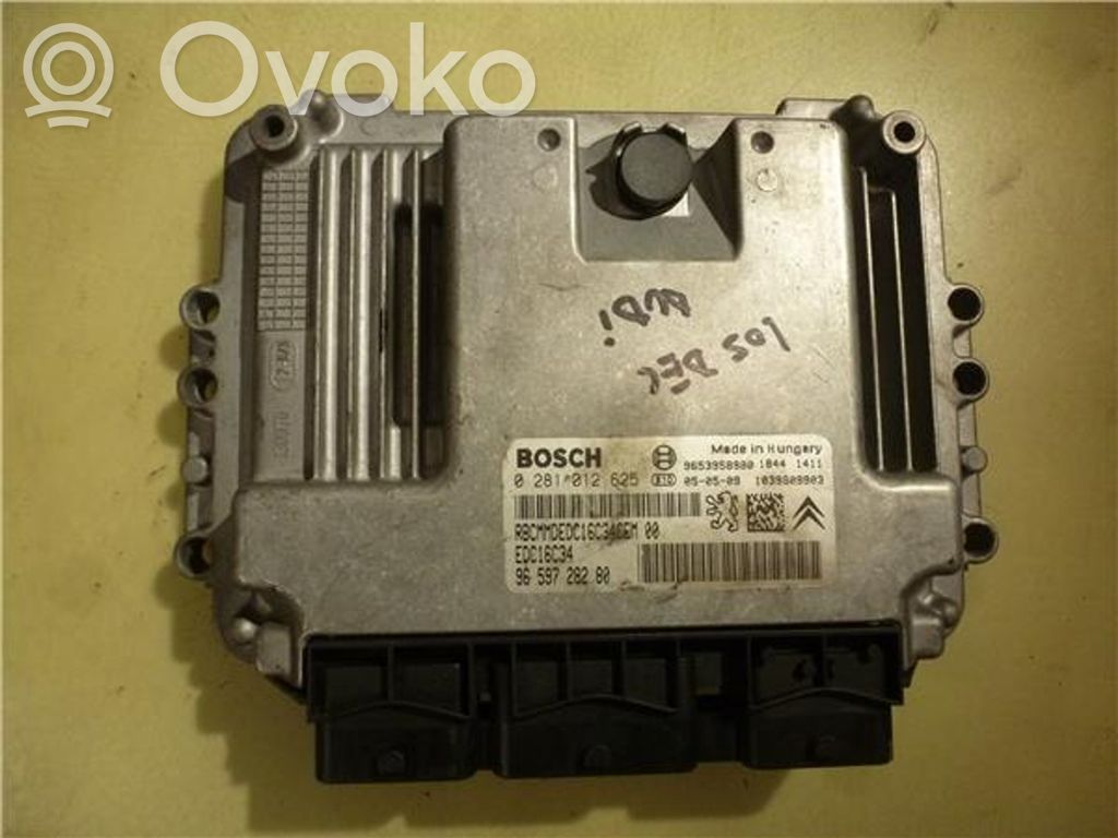 Peugeot 407 Engine control unit/module ECU 