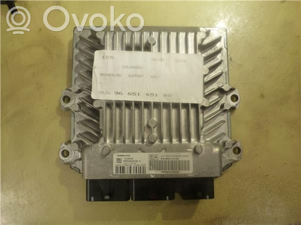Citroen C4 I Komputer / Sterownik ECU silnika 