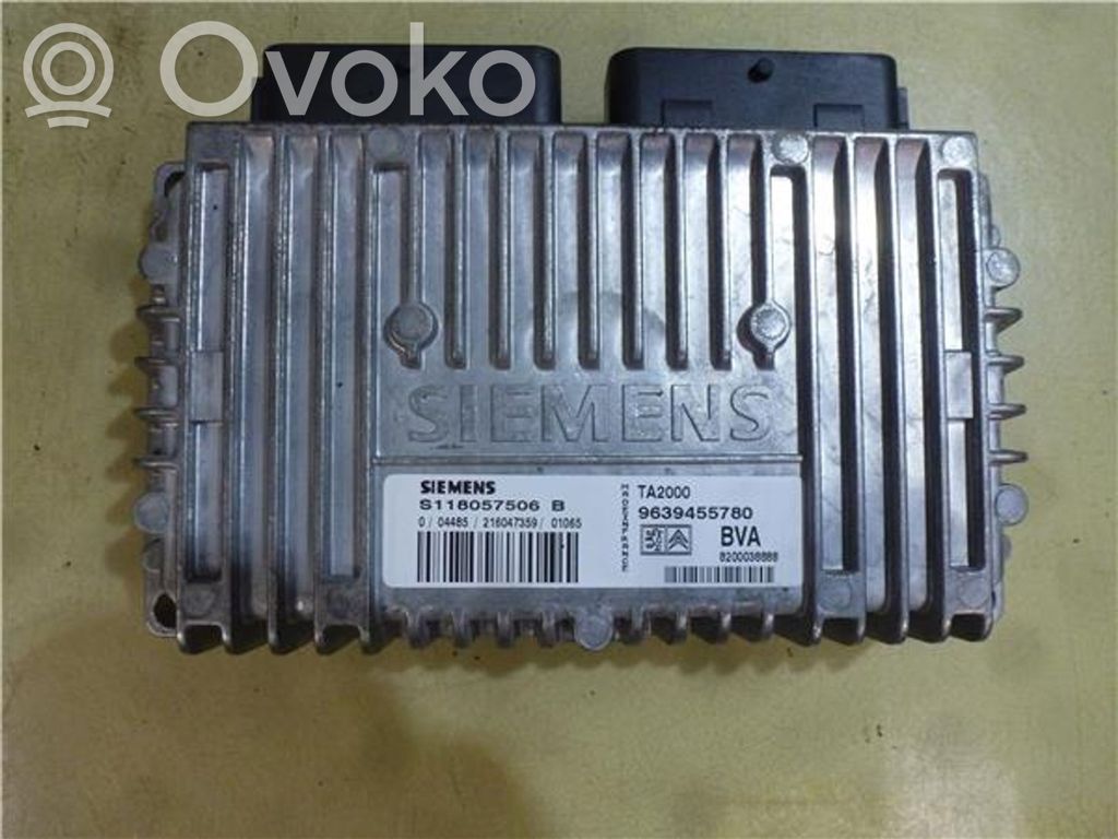 Peugeot 206 Gearbox control unit/module 