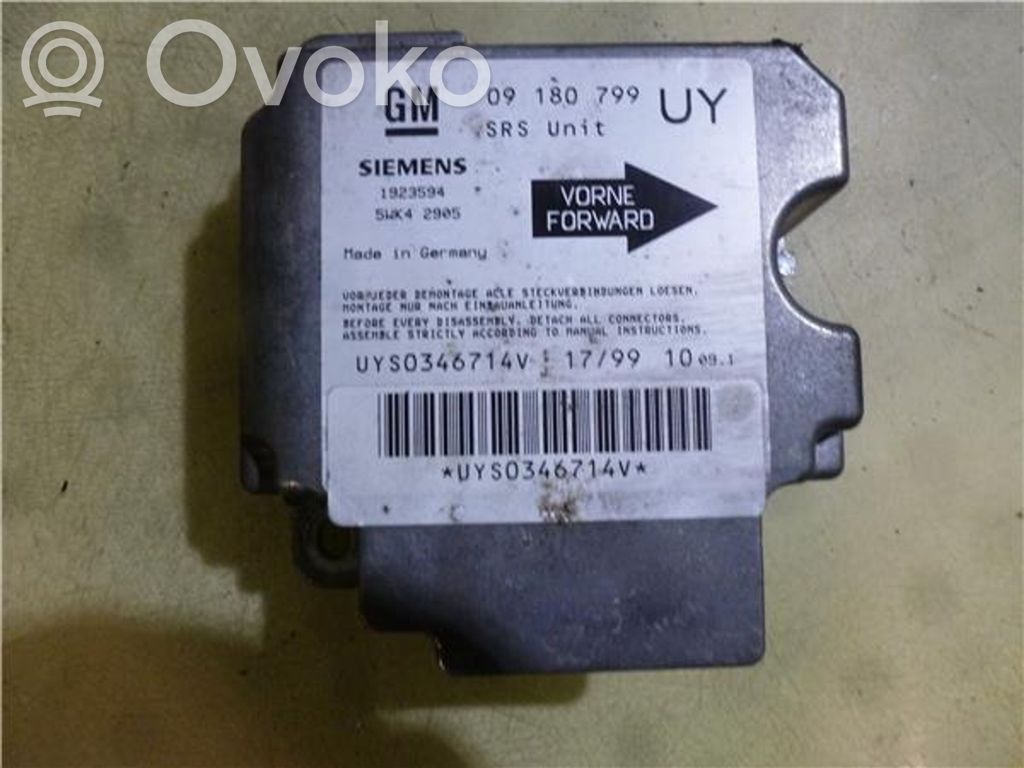 Opel Astra G Centralina/modulo airbag 