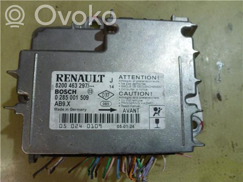 Airbag control unit/module   8200463297,285001509