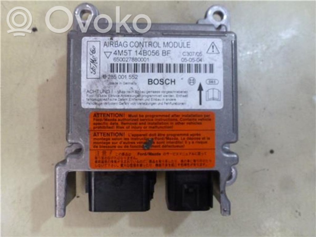 Airbag control unit/module   4M5T14B056BF,285001552