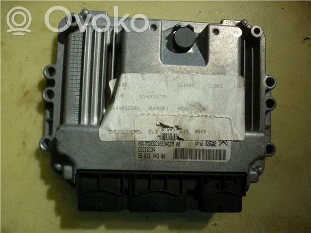 Citroen C4 I Engine control unit/module ECU 