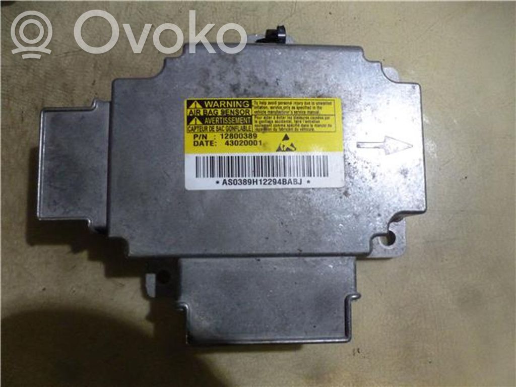 Saab 9-3 Ver2 Unitate/modul de comandă airbaguri 