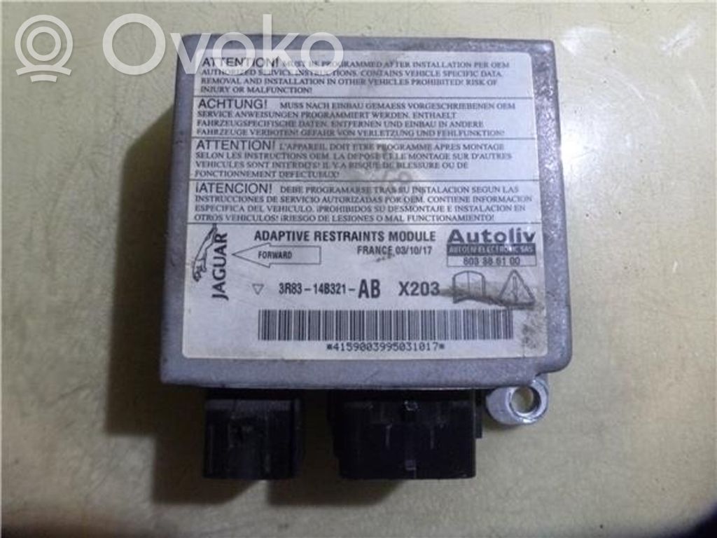 Jaguar S-Type Airbag control unit/module 