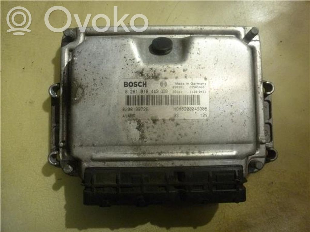 Engine control unit/module ECU   281010442,8200199726