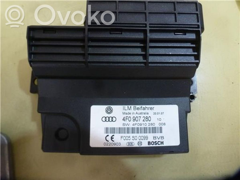 Audi A6 S6 C6 4F Unité de commande, module ECU de moteur 