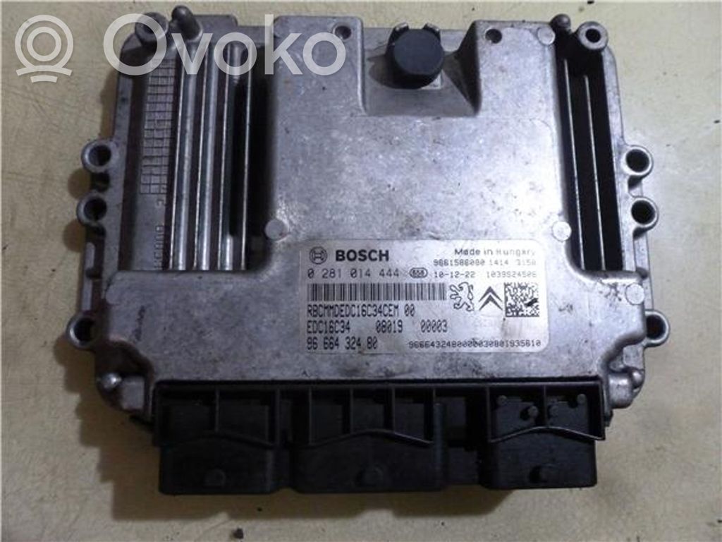 Peugeot Bipper Engine control unit/module ECU 