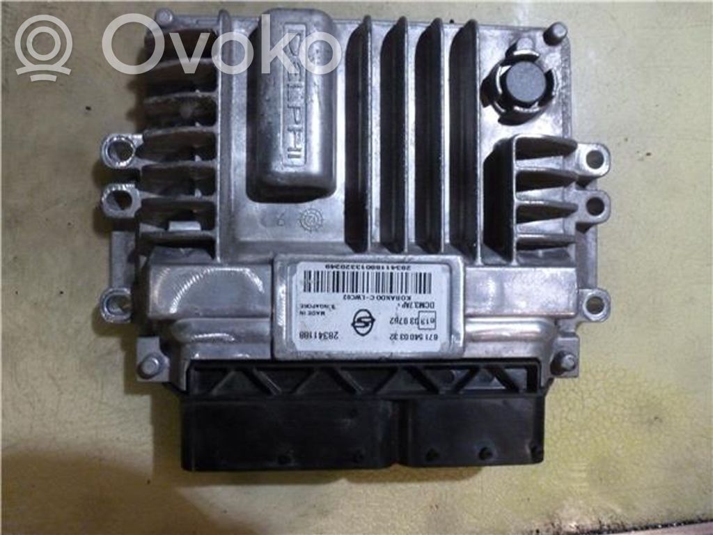 SsangYong Korando Unité de commande, module ECU de moteur 