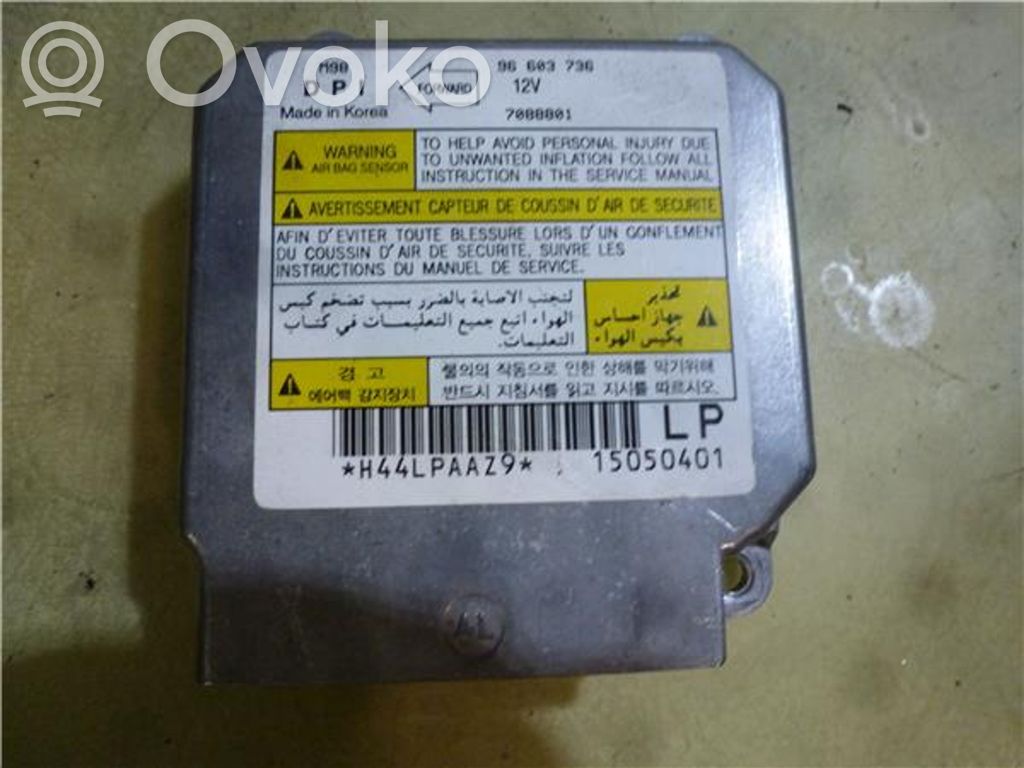 Daewoo Matiz Airbag control unit/module 
