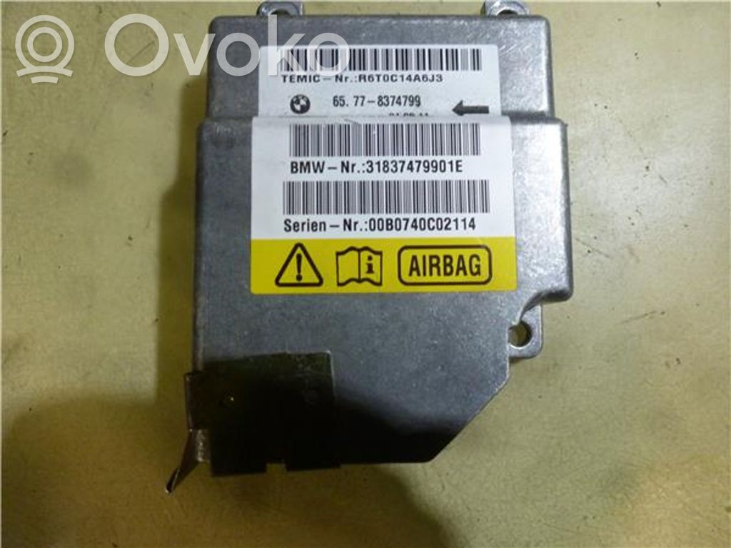 Airbag control unit/module   65778374799,31837479901E