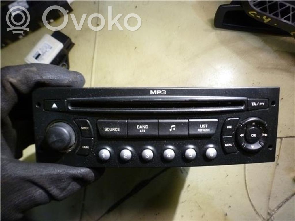 Citroen C4 I Unitate principală radio/CD/DVD/GPS 