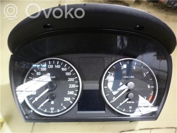 BMW 3 E90 E91 Speedometer (instrument cluster) 