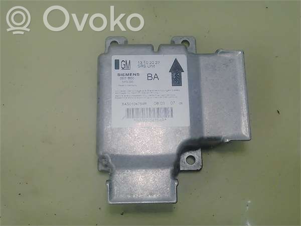 Airbag control unit/module   13102022,330518650