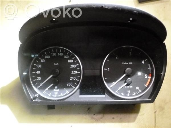 BMW 3 E90 E91 Speedometer (instrument cluster) 