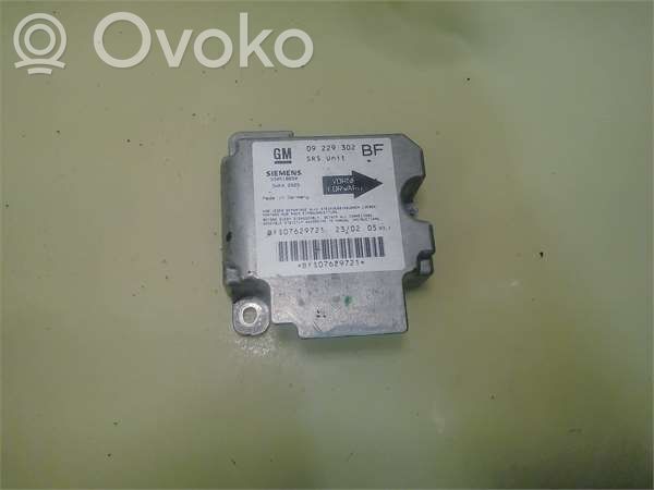 Airbag control unit/module   9229302BF,5WK42925