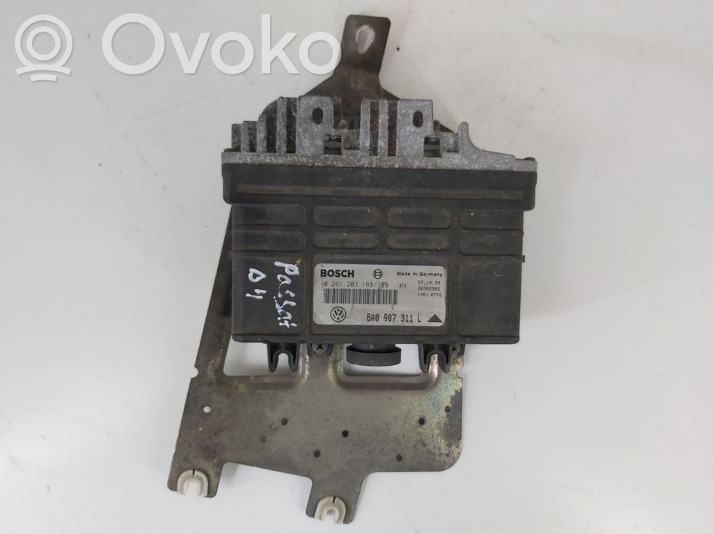 Engine control unit/module   0261203188189,8A0907311L