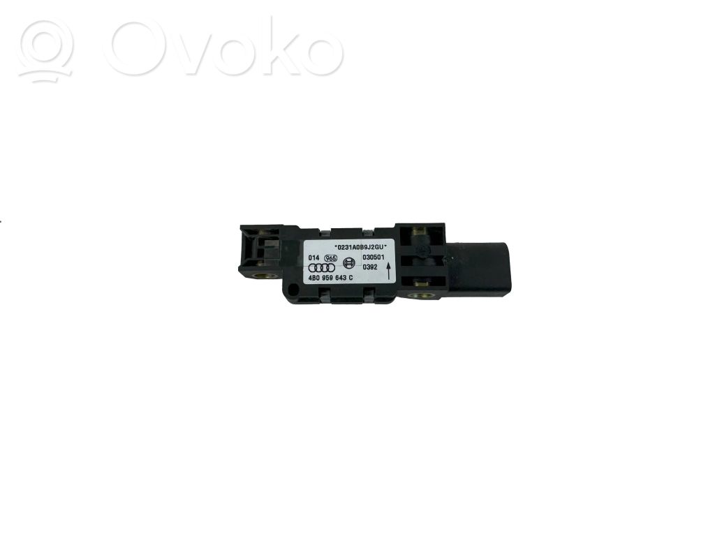 Audi A6 S6 C5 4B Airbag deployment crash/impact sensor 
