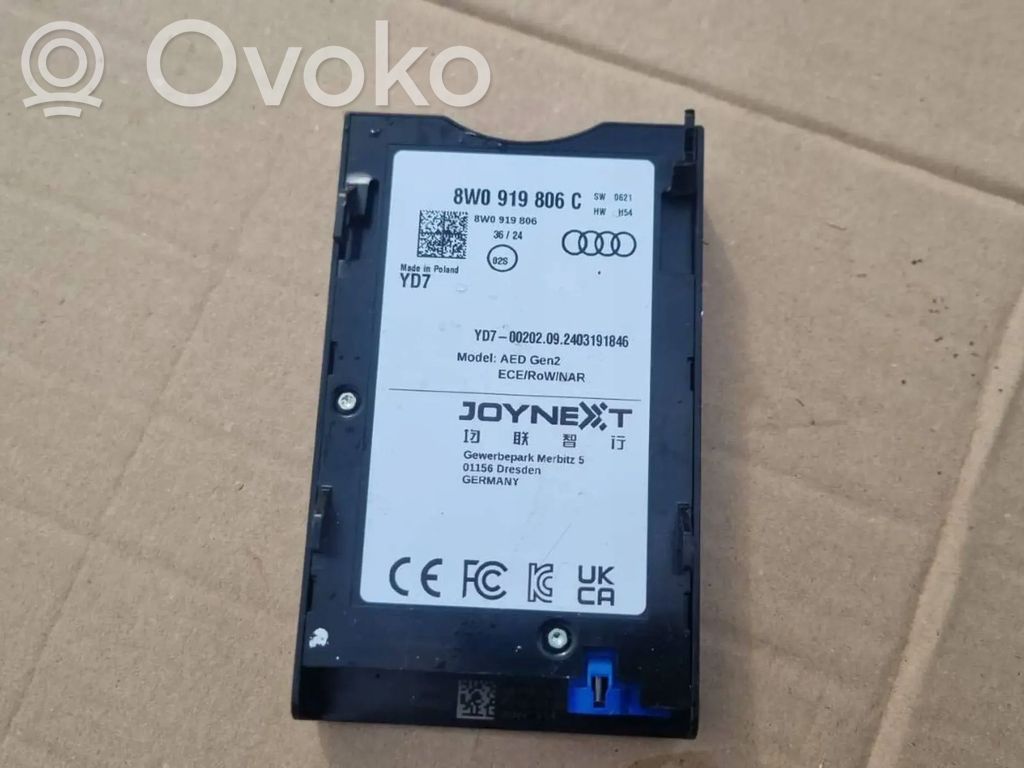 Unidad de control/módulo de bluetooth   8W0919806C,ACW19327