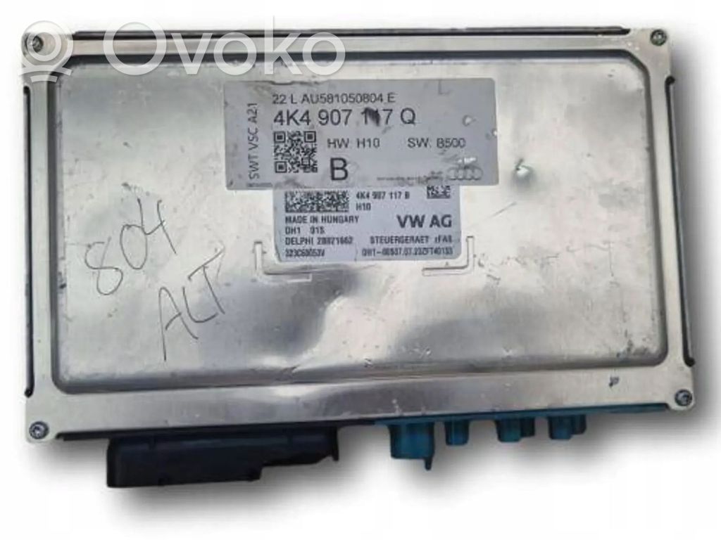 Audi e-tron Camera control unit module 