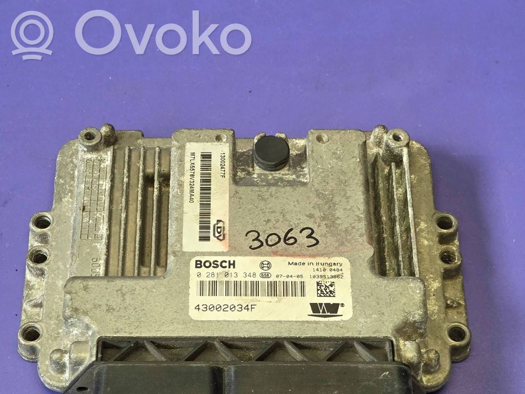 LDV Maxus Komputer / Sterownik ECU silnika 