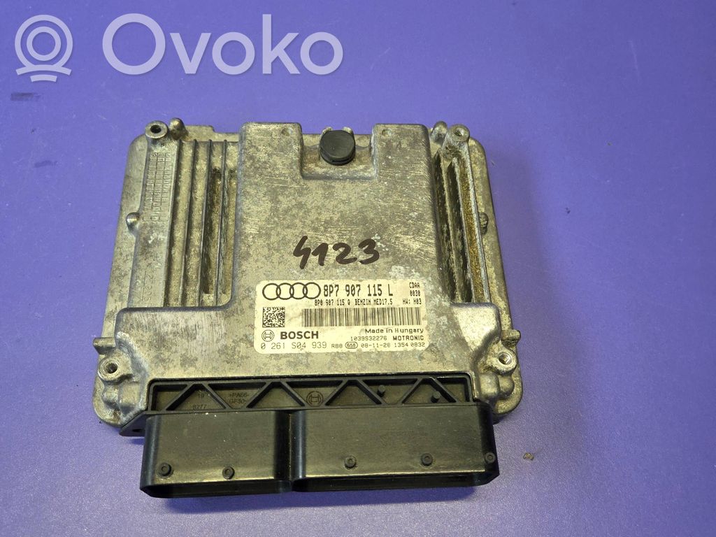 Audi A3 S3 8P Engine control unit/module 