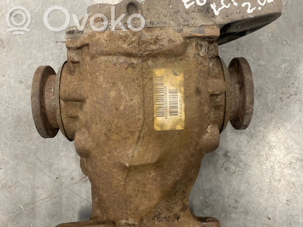 Задний редуктор   7560591,EA081U323