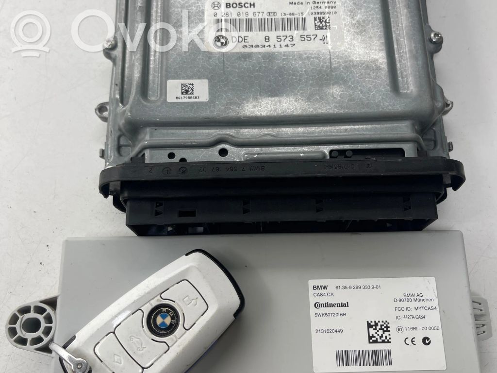 BMW 5 F10 F11 Engine ECU kit and lock set 