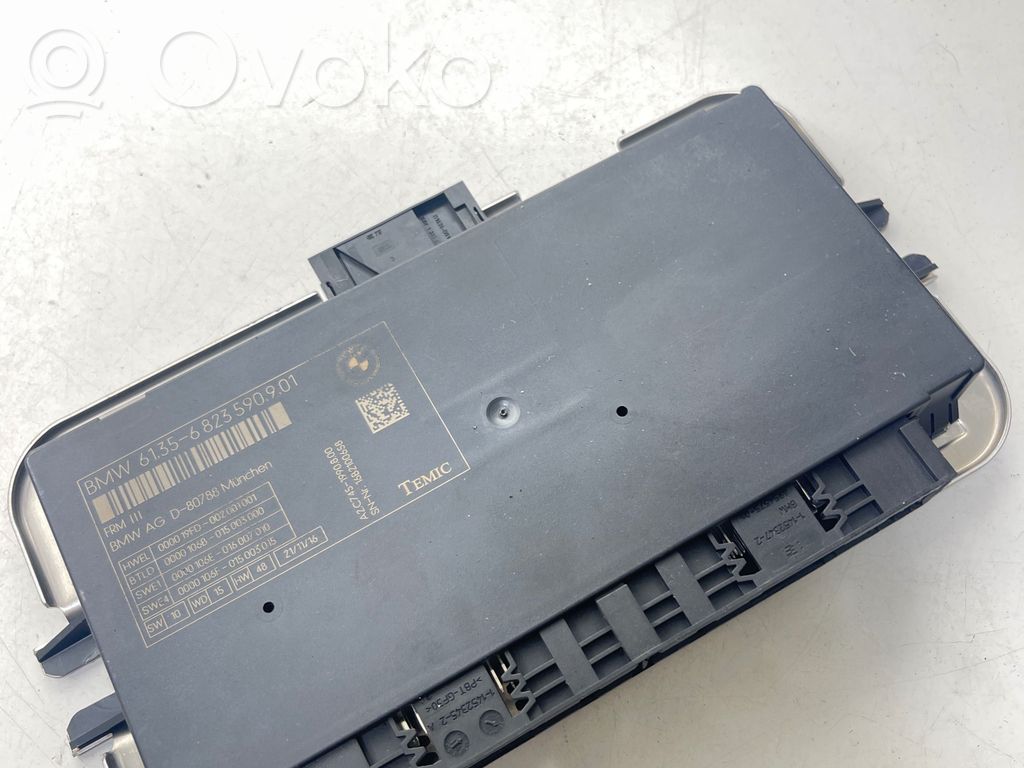 BMW 5 F10 F11 Sterownik / Moduł świateł LCM 