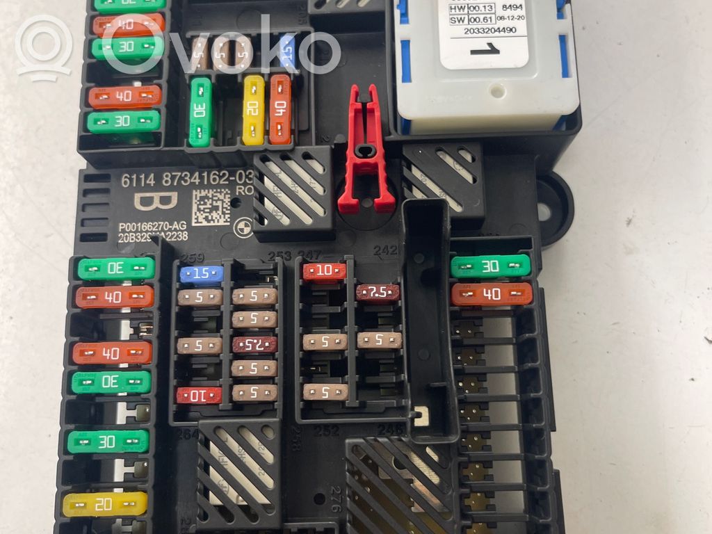 Módulo de fusible   8734162,20B329HA2238,P00166270AG
