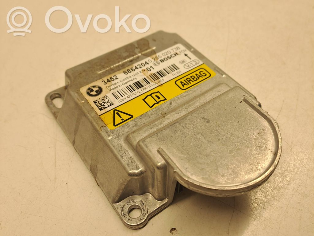 BMW 3 GT F34 Unitate/modul de comandă airbaguri 