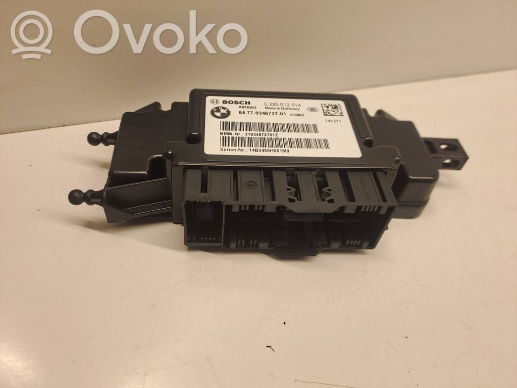 BMW 3 GT F34 Unitate/modul de comandă airbaguri 