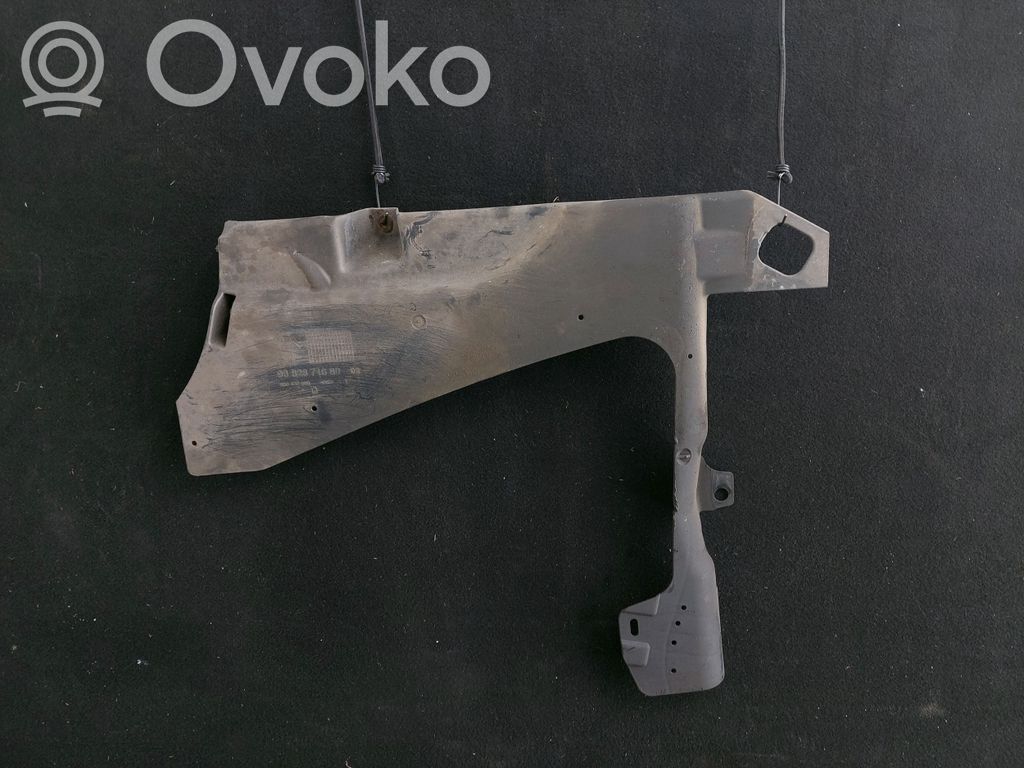 Citroen C5 Protector/cubierta de la carrocería inferior trasera 