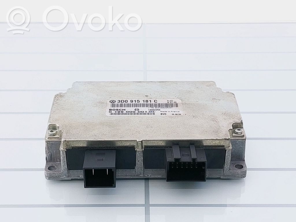 Volkswagen Phaeton Battery control module 
