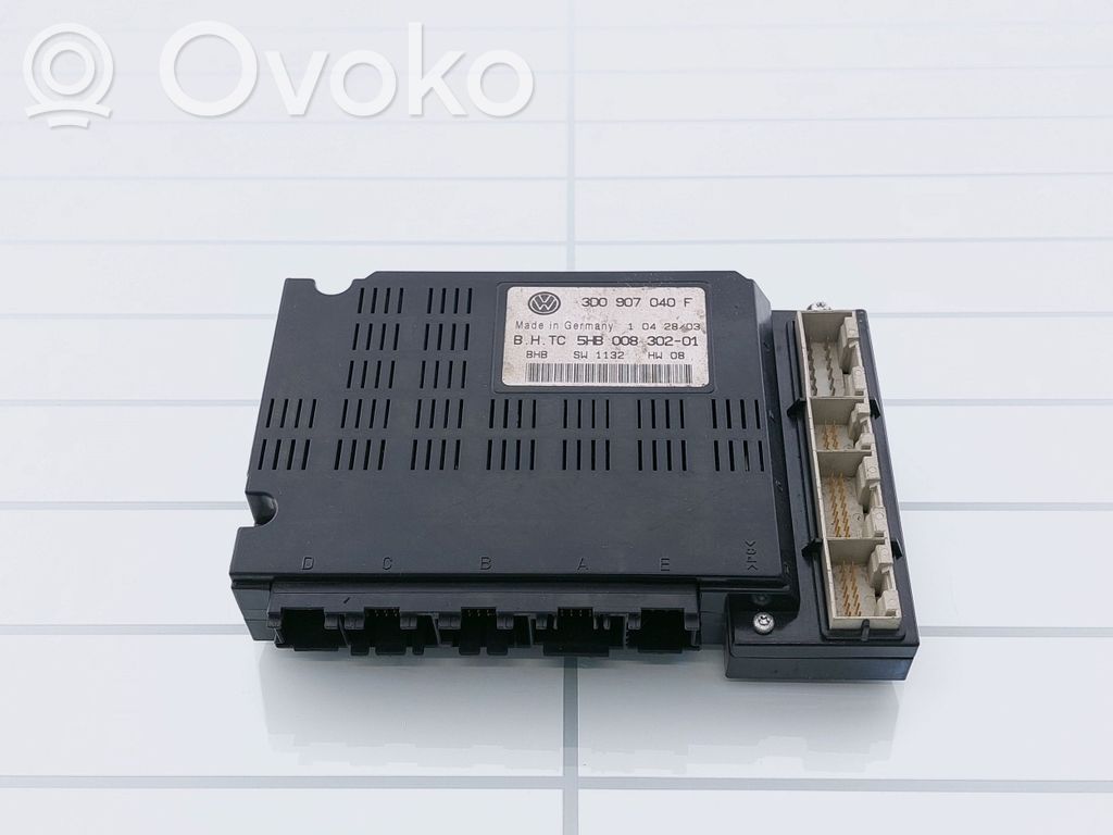 Volkswagen Phaeton Air conditioning/heating control unit 
