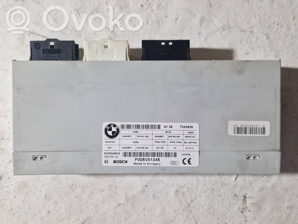 BMW 3 F30 F35 F31 Sterownik / Moduł elektrycznej klapy tylnej / bagażnika 