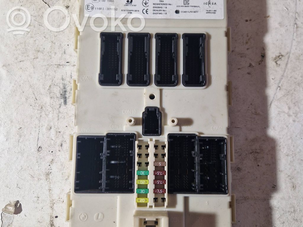 BMW 3 F30 F35 F31 Sterownik / Moduł komfortu 