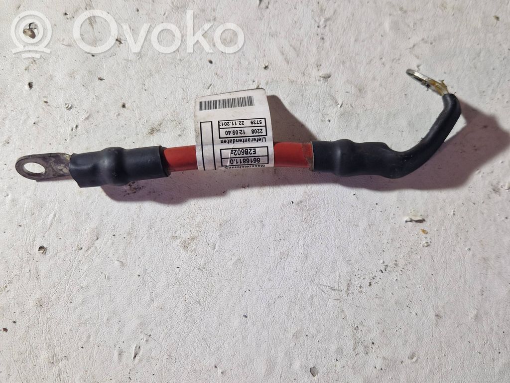 BMW 3 F30 F35 F31 Cablu cu bornă pozitivă (baterie) 
