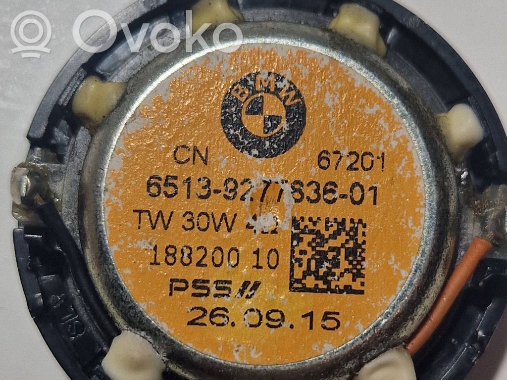 BMW X3 F25 Głośnik wysokotonowy drzwi przednich 
