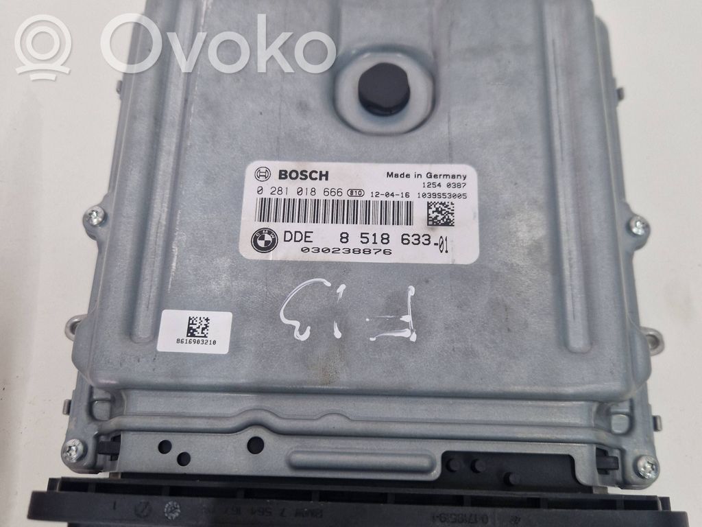 BMW 6 F12 F13 Engine control unit/module 
