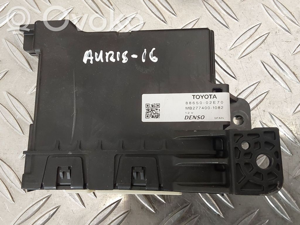 Toyota Auris E180 Oro kondicionieriaus/ klimato/ pečiuko valdymo blokas (salone) 