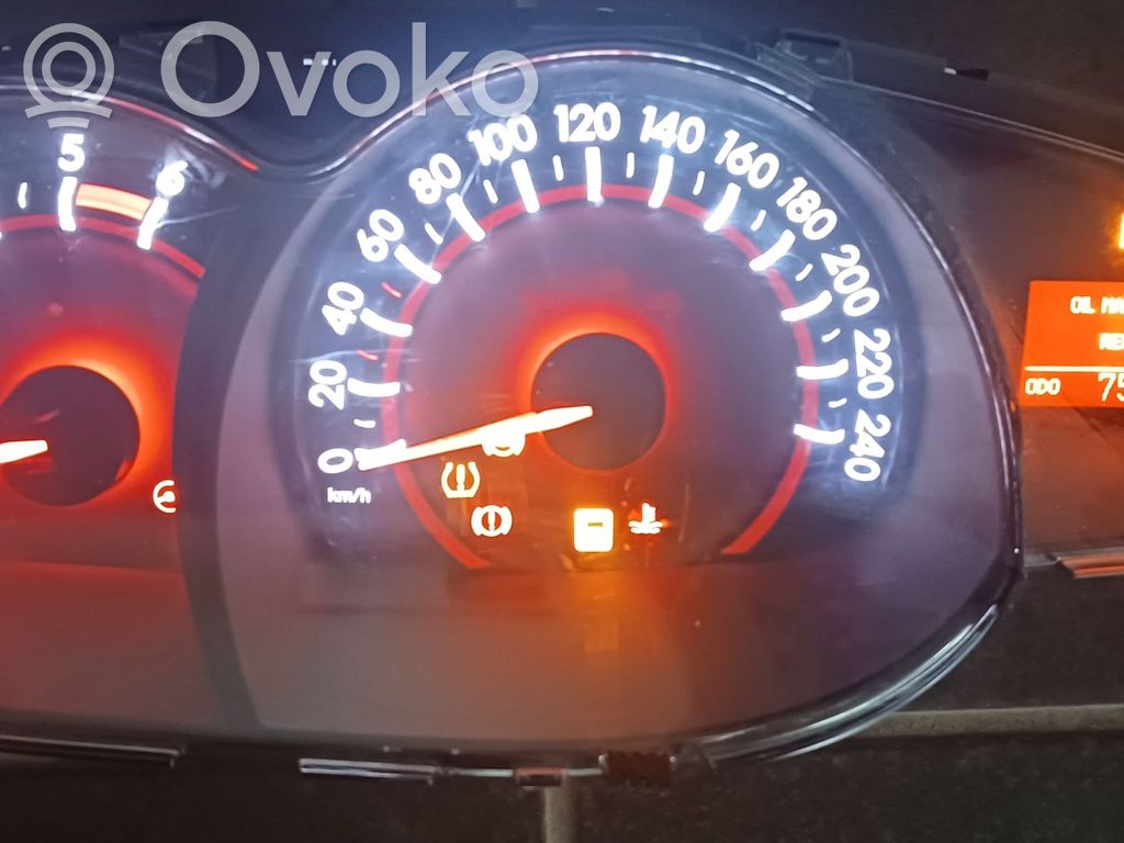 Toyota Verso Speedometer (instrument cluster) 