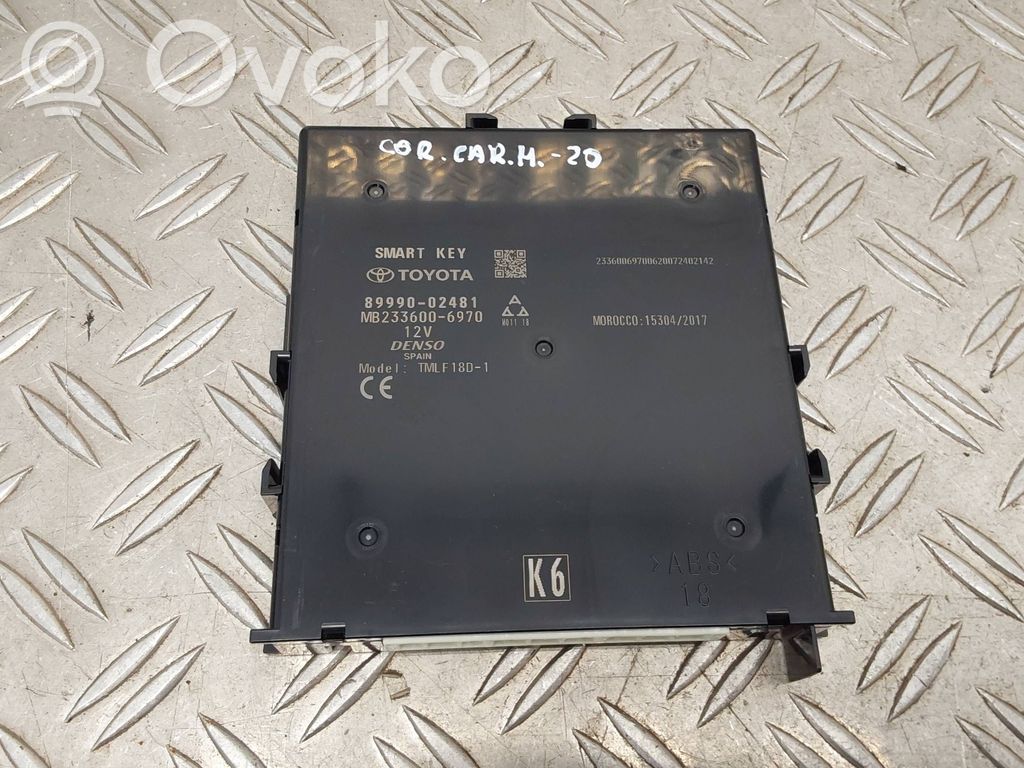 Toyota Corolla E210 E21 Keyless (KESSY) go control unit/module 