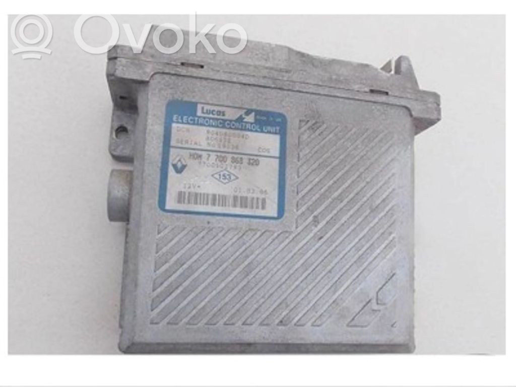Renault Megane I Engine control unit/module 